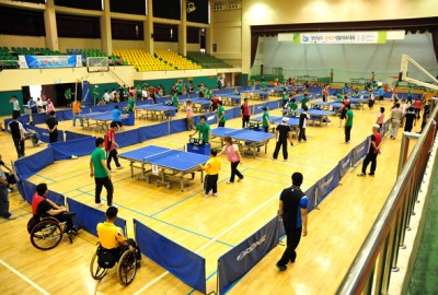 제12회 경남장애인생활체육대회(탁구)