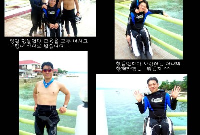 경남 오션블루 장애인다이빙 클럽 필리핀 투어 