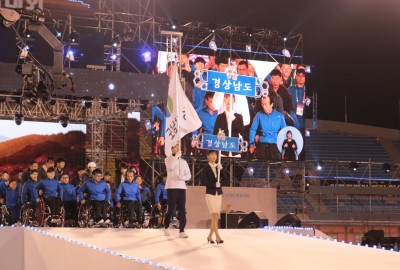 제38회 전국장애인체육회 경남선수단